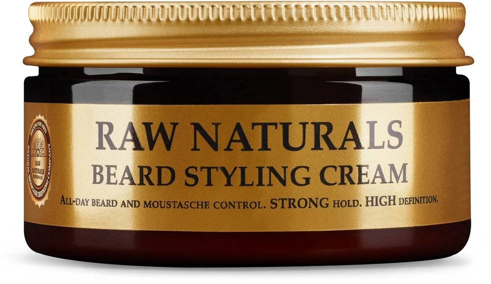 „Raw Naturals“ barzdos formavimo priemonė „Barzdos kreminis“, minkštinamasis, 100 ml