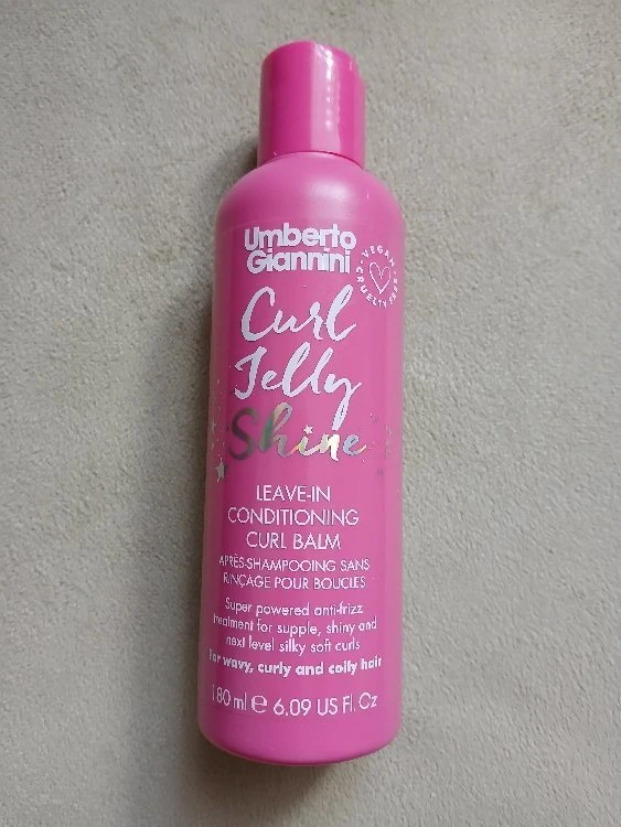 Umberto Giannini Curl Jelly Vegan & Cruelty-Free Hair Balm Hydrating & Shine, 180 ml