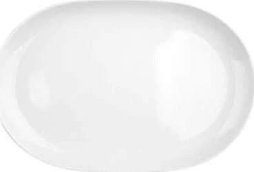 MariaPaula Moderna Baltas oval plate 28cm