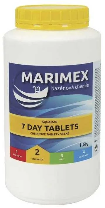 Marimex 7 tabletės kasdien po 1,6kg - baseino chemikalai - DEZINFEKCIJA