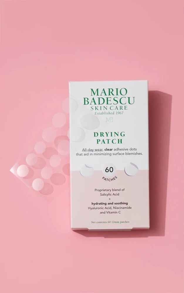 Mario Badescu Drying Patc kaukės lapeliai probleminei odai, 60 vnt.
