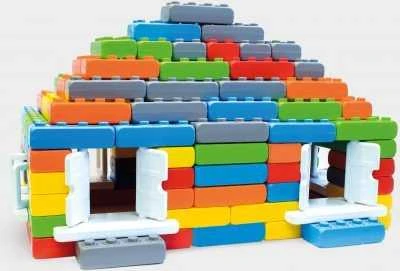 Marioinex Bricks Bricks Junior 140 langai ir durys (902 387)