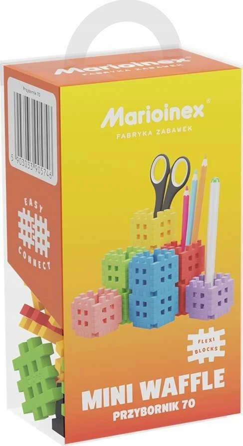 MARIOINEX 905746 Mini vaflis - Įrankių dėžė 70 vnt.