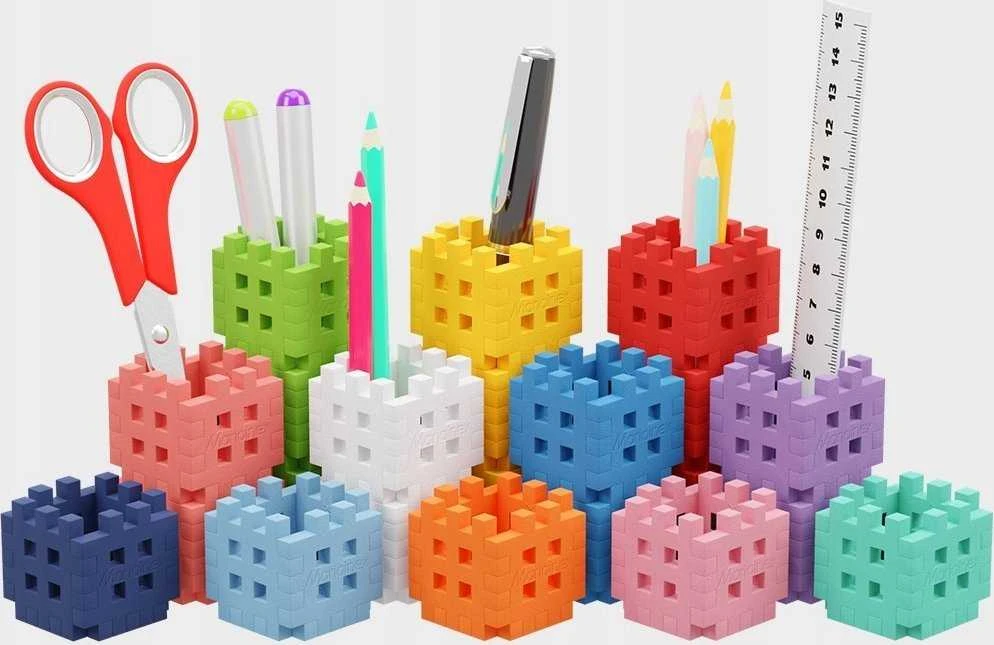 MARIOINEX 905777 Mini vaflis - įrankių dėžė 140 vnt.