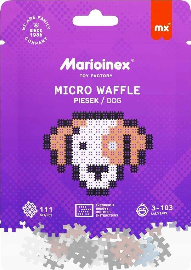 MARIOINEX 905869 Micro vafliniai blokeliai 111 vnt. (Šuo)