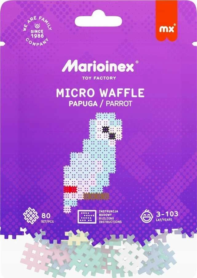 MARIOINEX 905883 Mikro vafliniai blokeliai 80 vnt (Parrot)