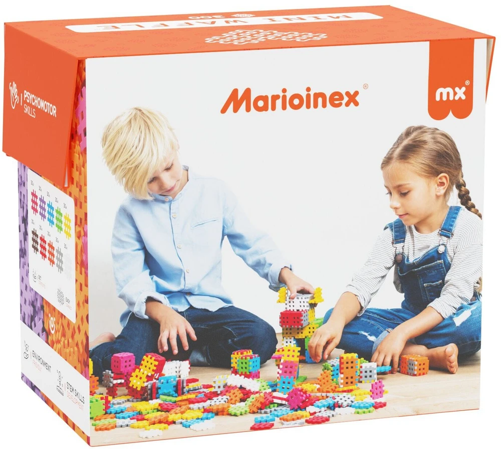 MARIOINEX mini vafliniai kaladėlės, 300 detalių