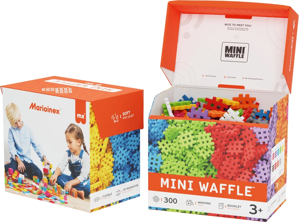 MARIOINEX mini vafliniai kaladėlės, 300 detalių