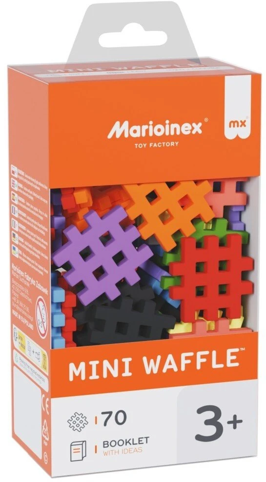 Marioinex *****Klocki waffle mini 70szt wzór 2 09027