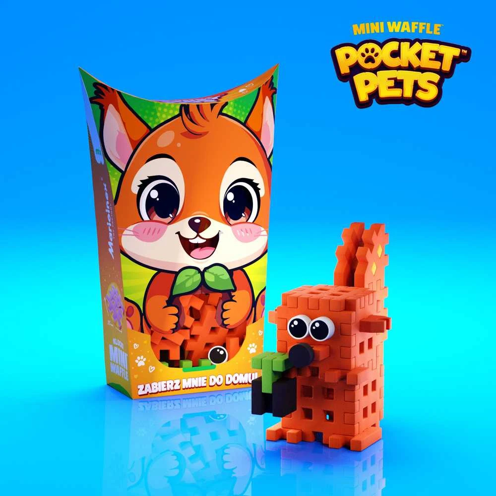 Marioinex *****Vafliniai mini kaladėlės PocketPets Voverė 06927
