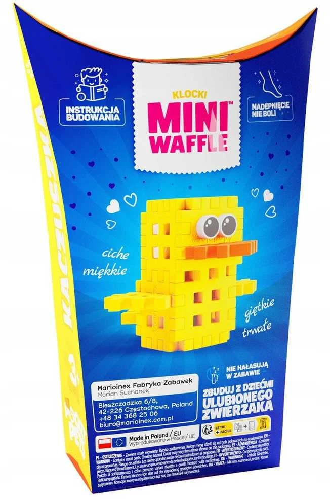 Marioinex *****Vafliniai mini kaladėlės PocketPets Antis 07160