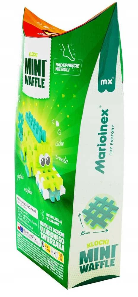 Marioinex Mini Waffle Pocket Pets Šikšnosparnis – kūrybinės kaladėlės vaikams ZA6662