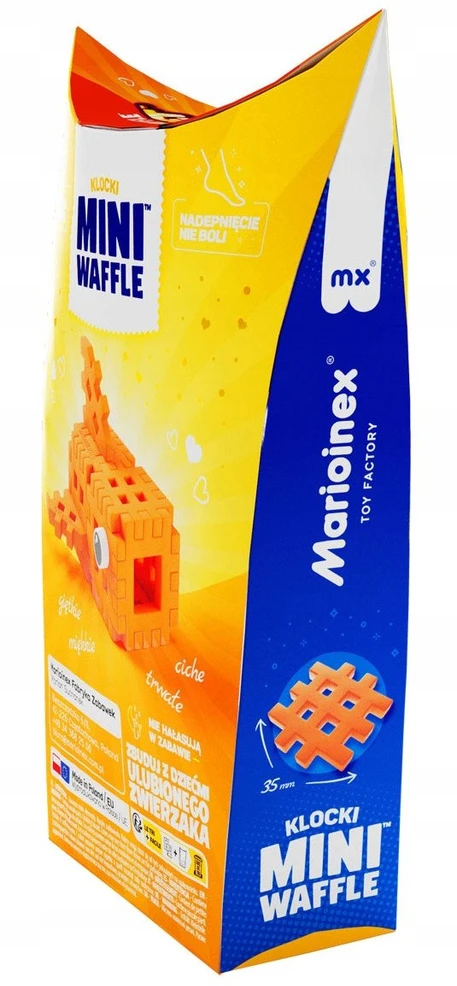 Marioinex Mini vafliniai kišeniniai augintinių žuvų statybiniai blokeliai