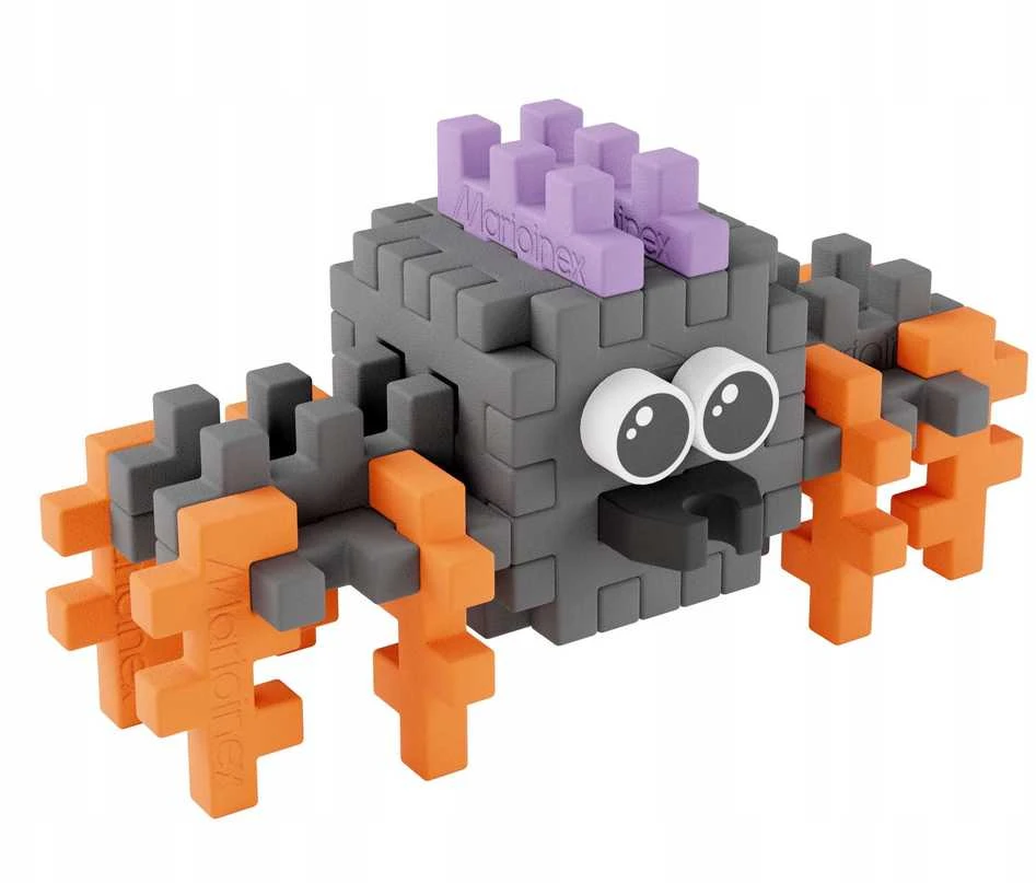 Marioinex *****Vafliniai mini kaladėlės PocketPets Spider 06965