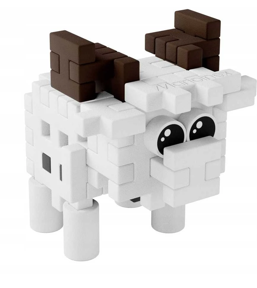 Marioinex *****Vafliniai mini kaladėlės PocketPets Ožka 06941