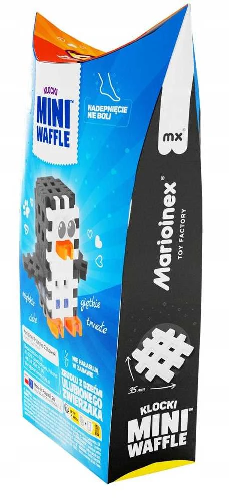 Marioinex *****Klocki waffle mini PocketPets Pingvinas 07153