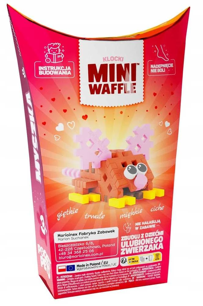 Marioinex Mini vaflių kišeniniai augintiniai: pelė