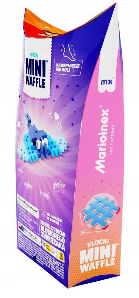 Marioinex *****Vafliniai mini kaladėlės PocketPets Stingray 07047