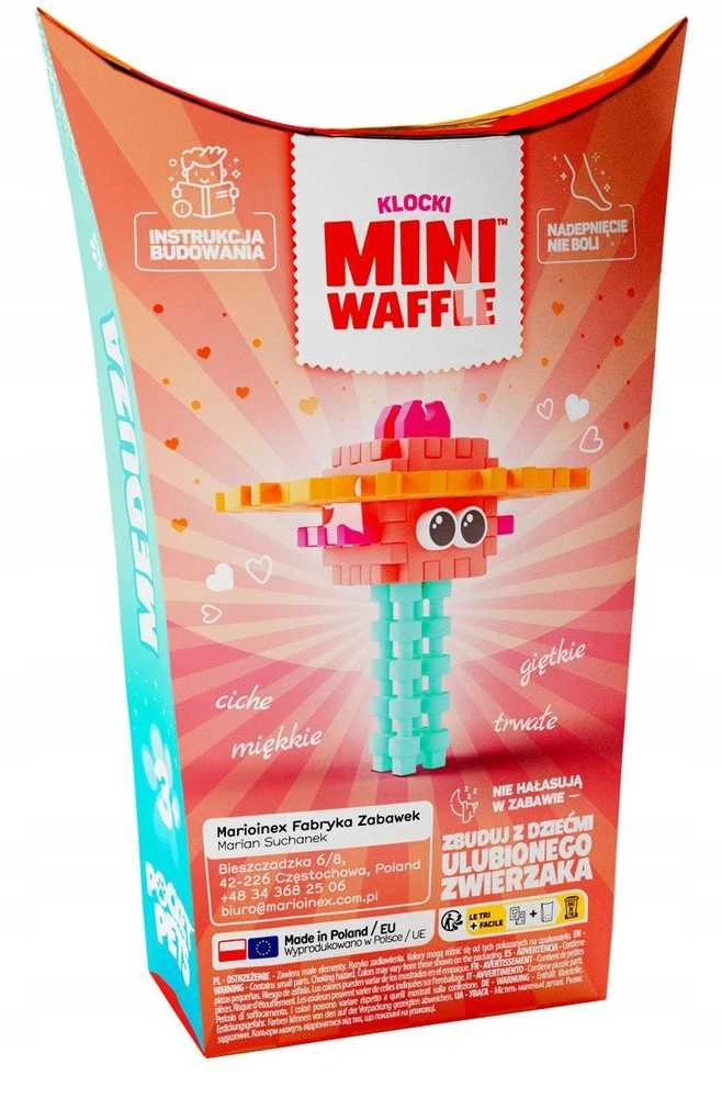 Marioinex *****Vafliniai mini kaladėlės PocketPets Medūza 07054
