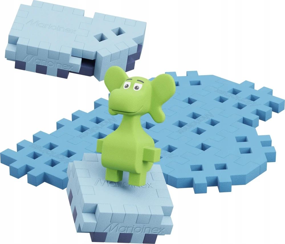 Marioinex Diplodocus Dragon ir Arctic Mini Waffle 25 Vnt + ZA5 pav