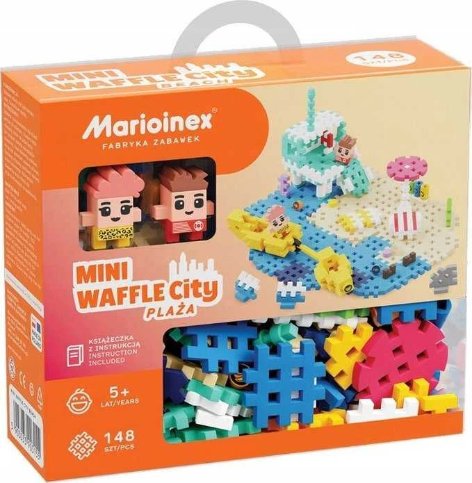 MARIOINEX 903155 vafliniai mini kaladėlės - paplūdimys 148 vnt.