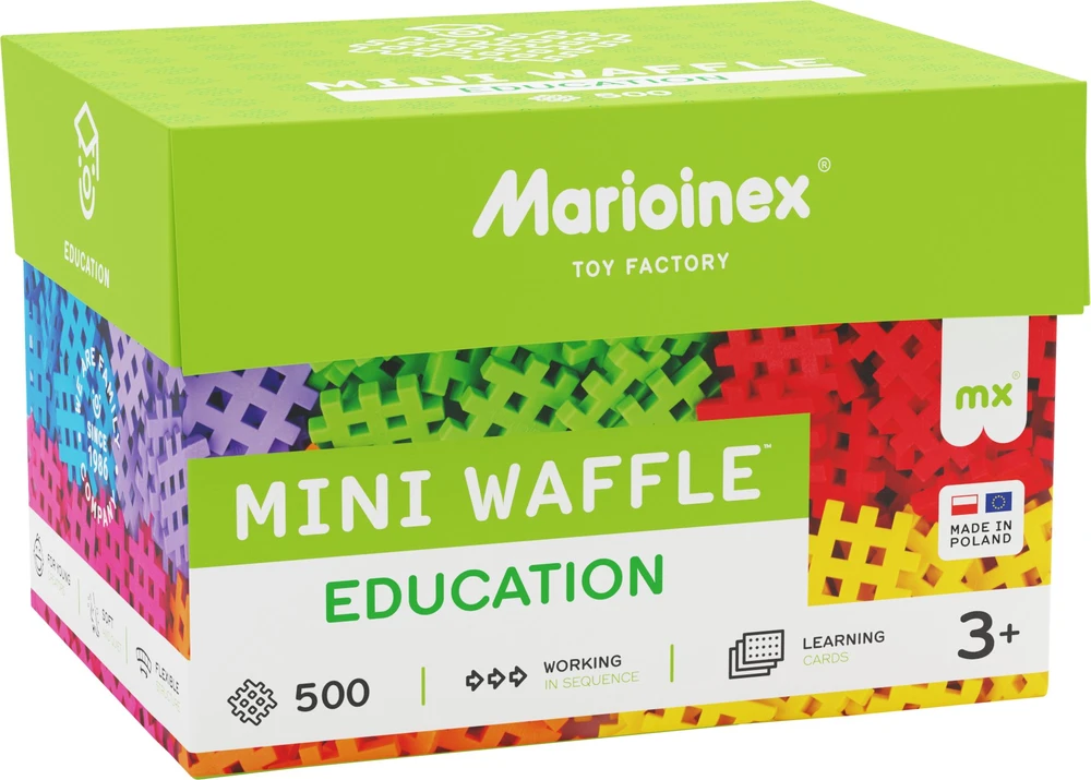 Marioinex Mini vaflis 500 vienetų Švietimas