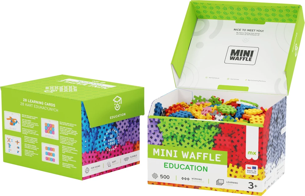 Marioinex Mini vaflis 500 vienetų Švietimas
