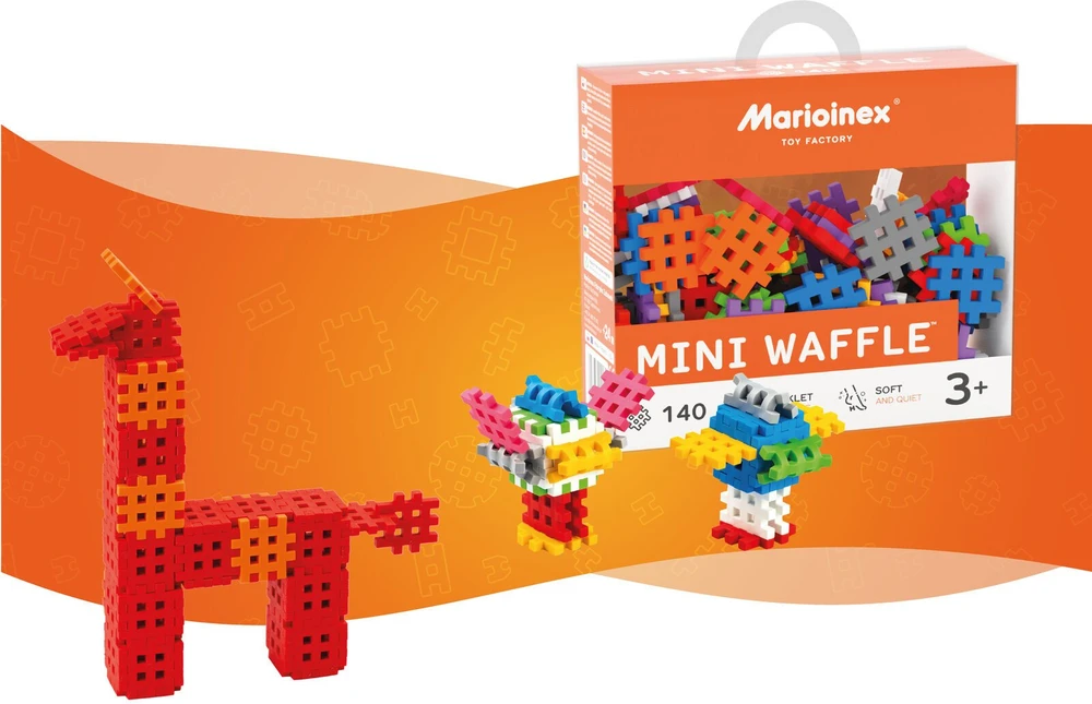 Konstruktor. Marioinex Mini Waffle 140el