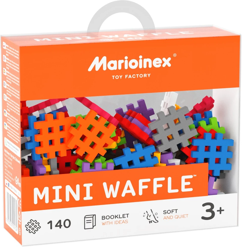 Konstruktor. Marioinex Mini Waffle 140el