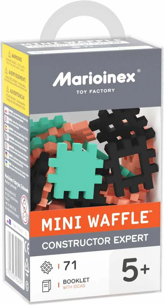 Konstruktorius Marioinex Mini Waffle Expert 71 el.