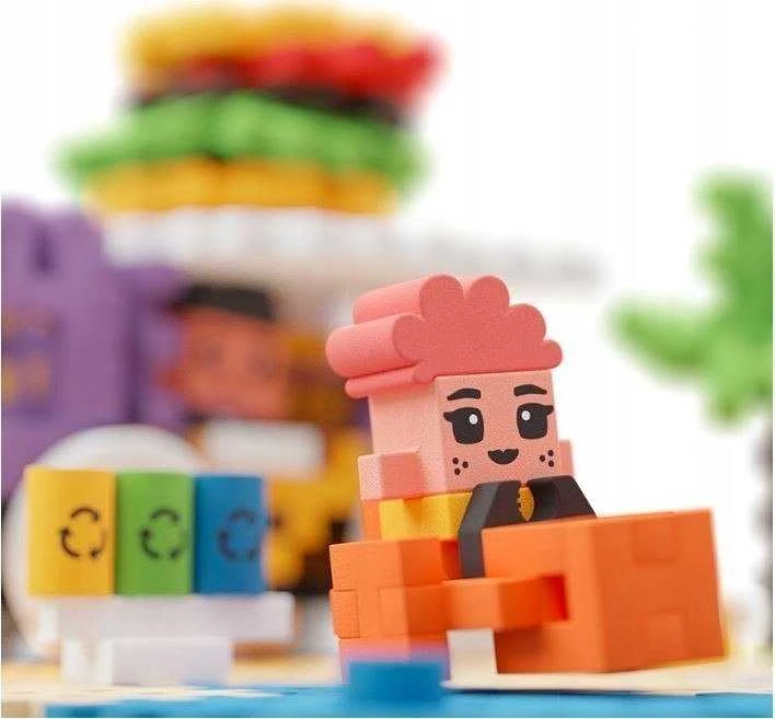 Konstruktorius Mini Waffle City - Maisto sunkvežimis