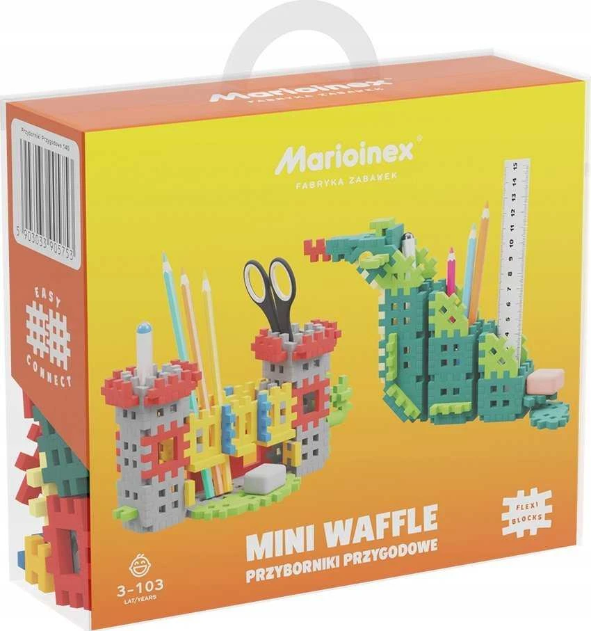 MARIOINEX 905753 Mini vaflis - nuotykių įrankių rinkiniai 140 vnt.