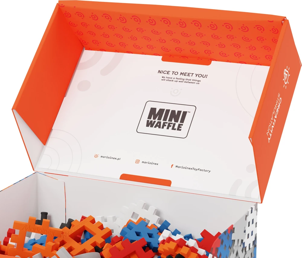Marioinex Konstrukciniai blokai „Mini Wafers Konstruktor 300“