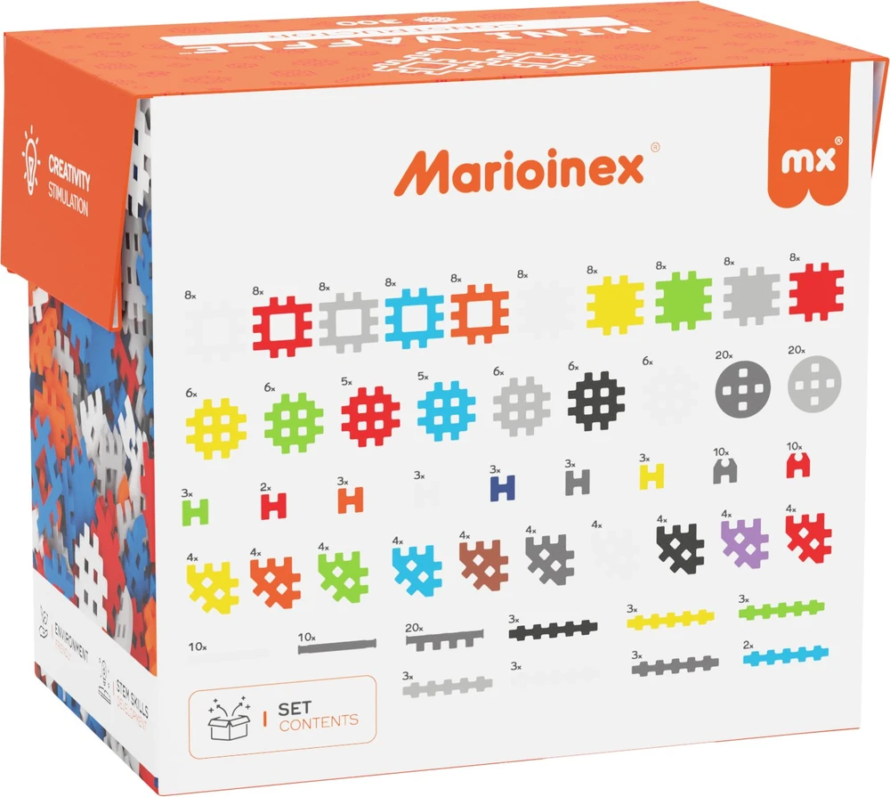Marioinex Konstrukciniai blokai „Mini Wafers Konstruktor 300“