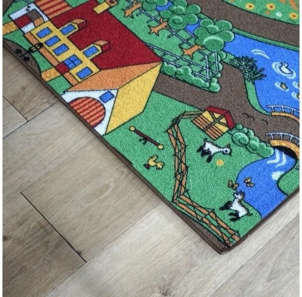 Rebel Roads Žaidimų kilimėlis - Ūkininko stiliaus - 95 x 200 cm