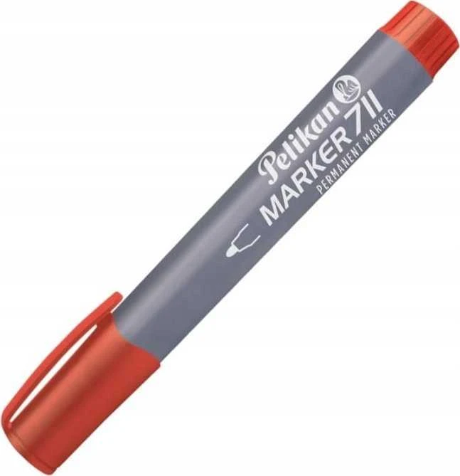 Pelikan Marker Permanentny Pelikan 711 Raudona