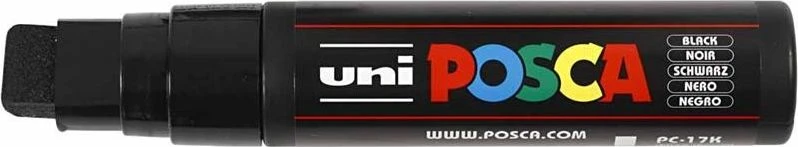 Marker Posca juoda 15 mm