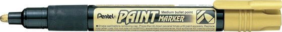 Žymeklis PENTEL PAINT MARKER, 4,0 mm., aukso