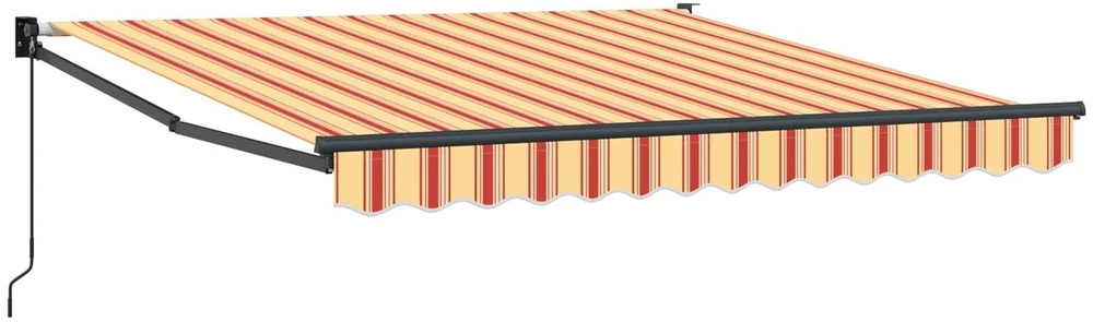 Ištraukiama markizė Geltona ir Oranžinė 350 x 250 x 165 cm