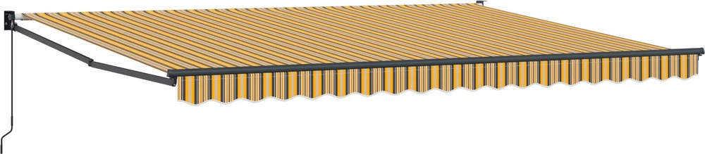Ištraukiama markizė Įvairiaspalvis 450 × 300 cm