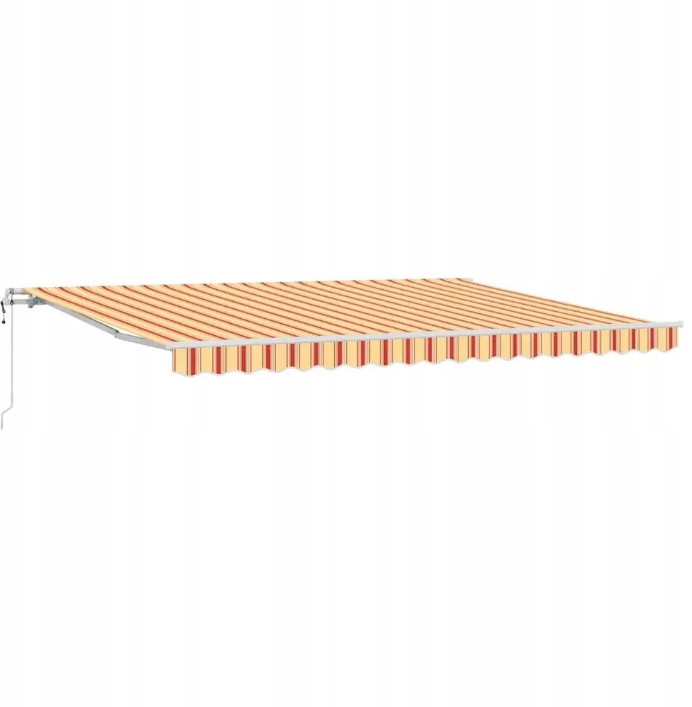 Ištraukiama markizė Geltona ir Oranžinė 450 × 300 cm