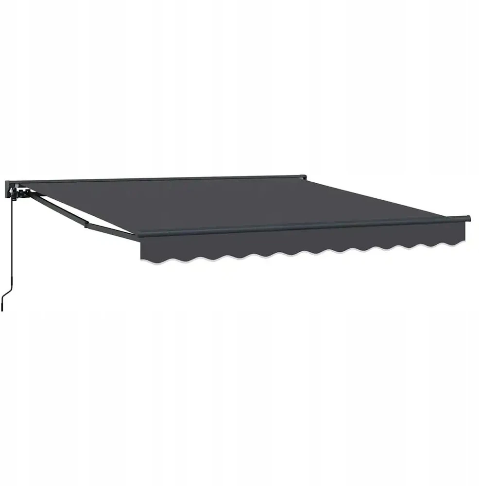 Markizės rėmas Antracito 350 x 250 cm Poliesteris su PU danga