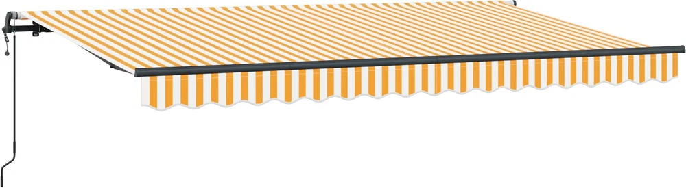 Ištraukiama markizė Geltona 400 x 200 cm audinys