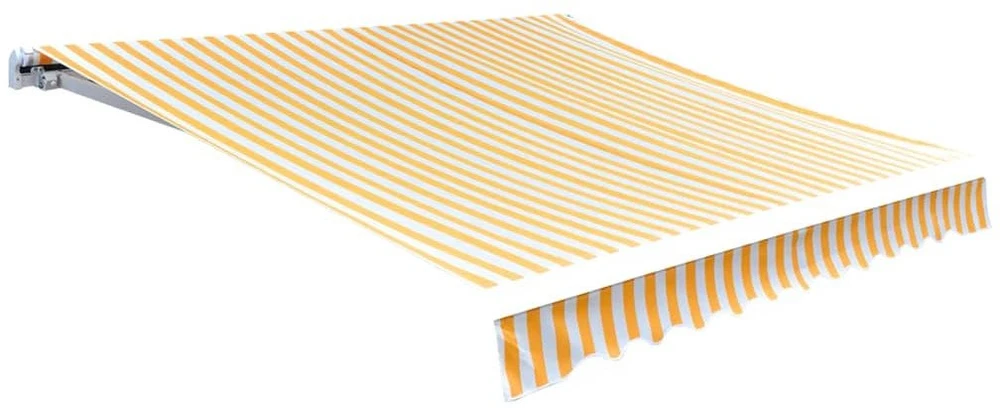 Ištraukiama markizė Geltona 400 x 200 cm audinys
