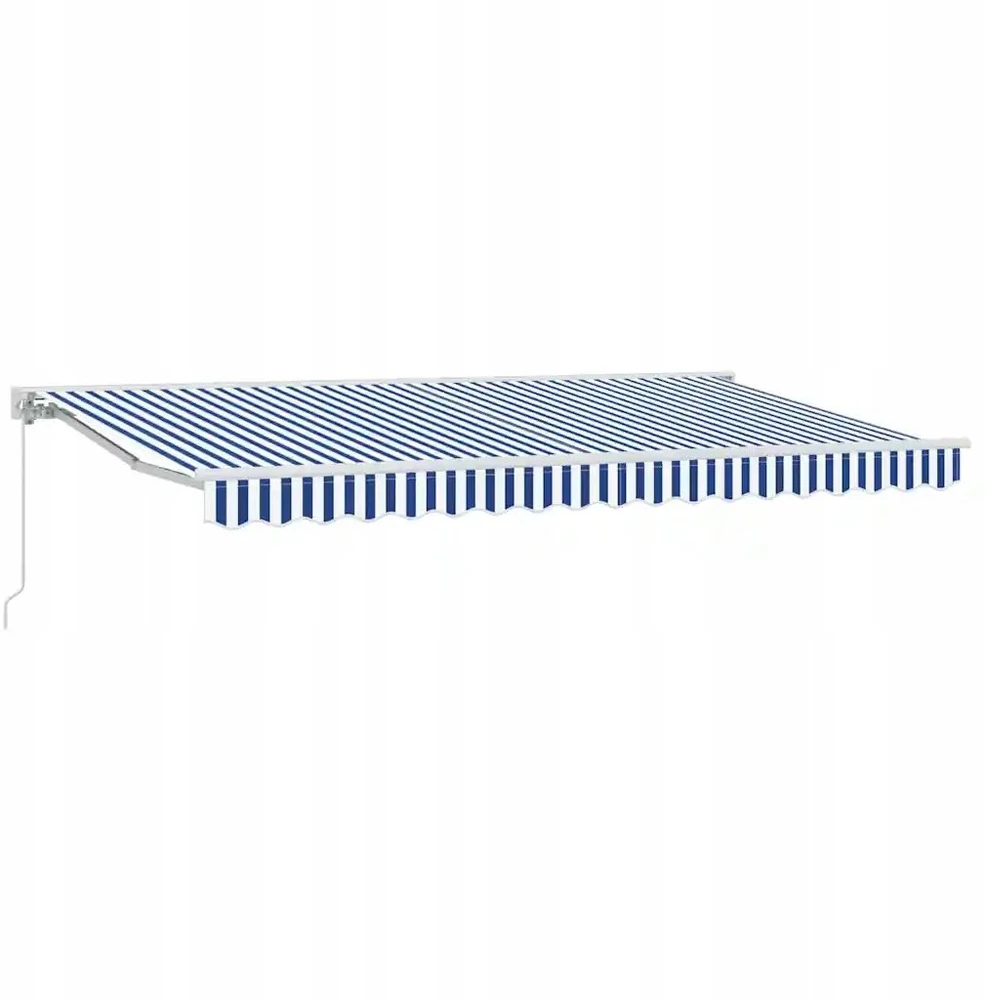 Markizės rėmas Mėlyna ir balta 350 x 200 cm