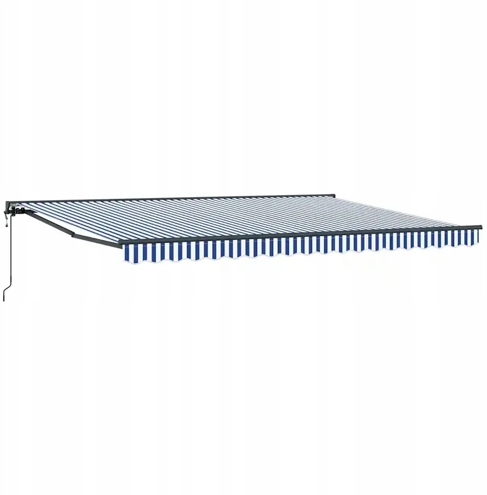 Markizės rėmas Mėlyna ir balta 450 × 300 cm