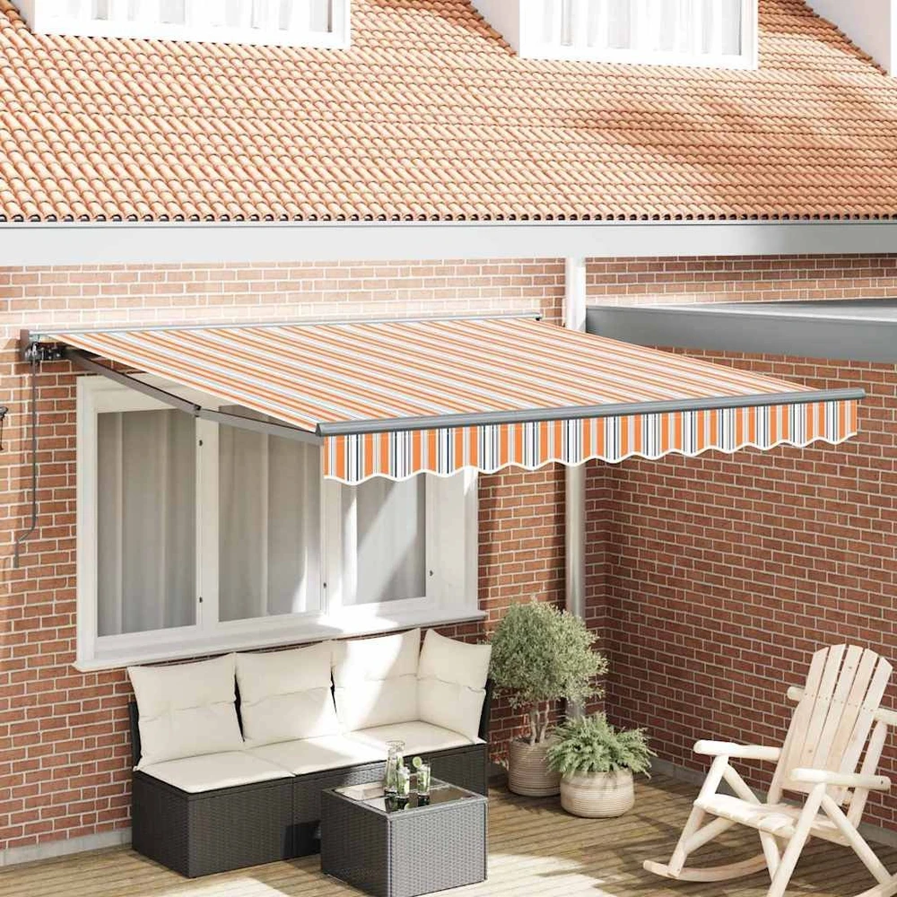 Markizės rėmas Mėlynas ir Oranžinis 300 x 250 cm