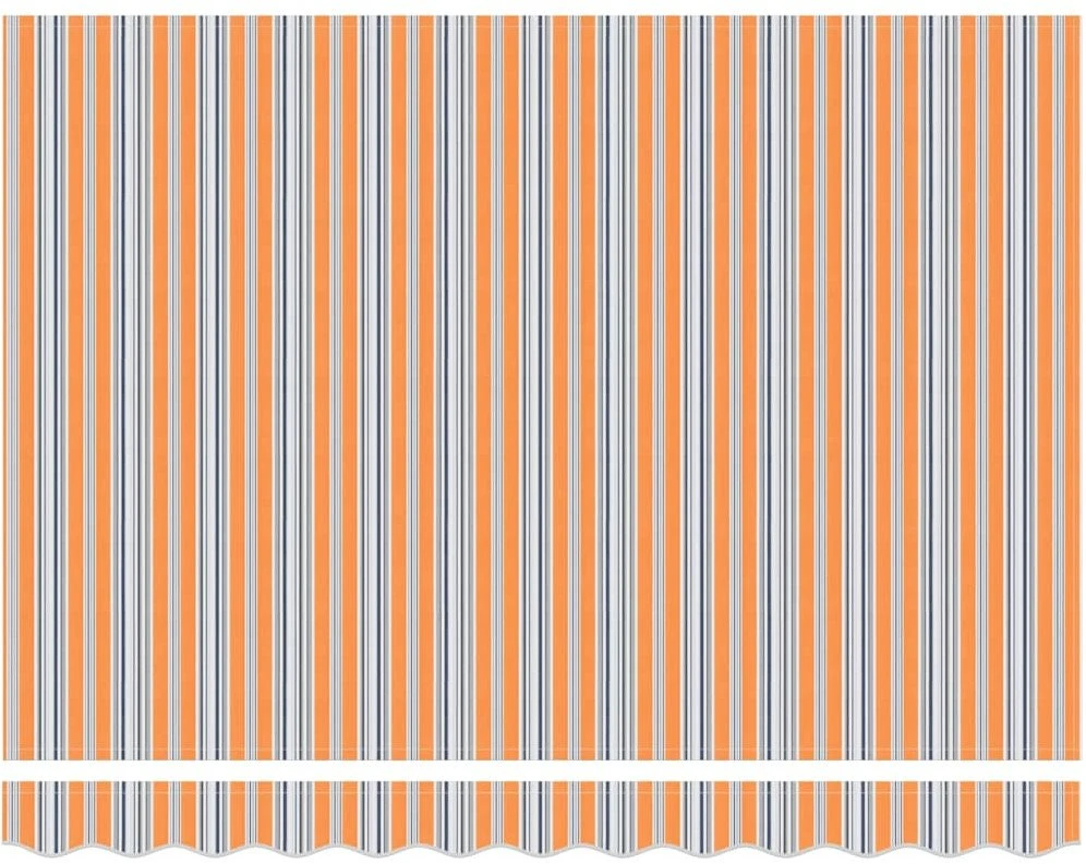 Markizės rėmas Mėlynas ir Oranžinis 300 x 250 cm