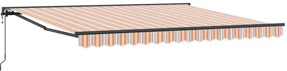Markizės rėmas Mėlynas ir Oranžinis 400 × 300 cm