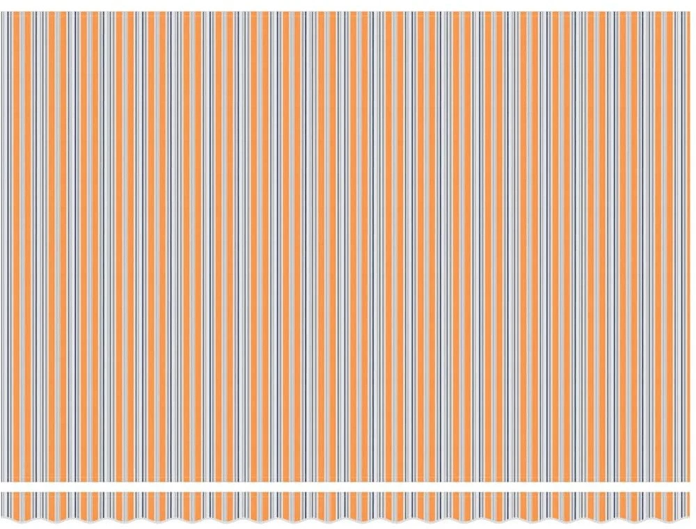 Markizės rėmas Mėlynas ir Oranžinis 450 × 300 cm